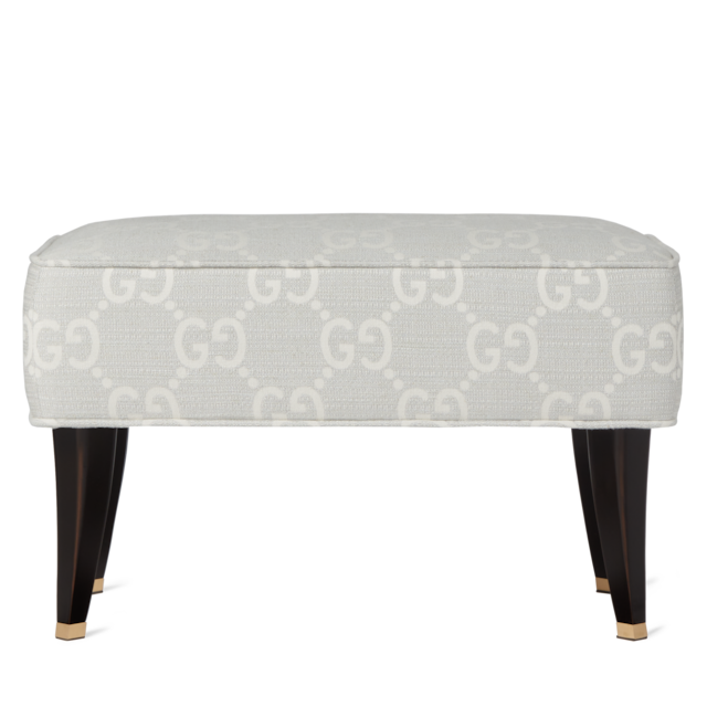 GG jacquard stool