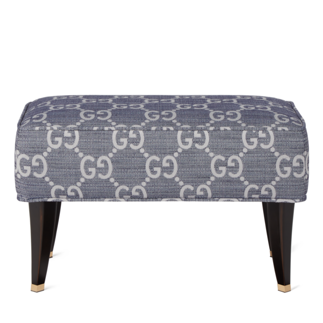 GG jacquard stool