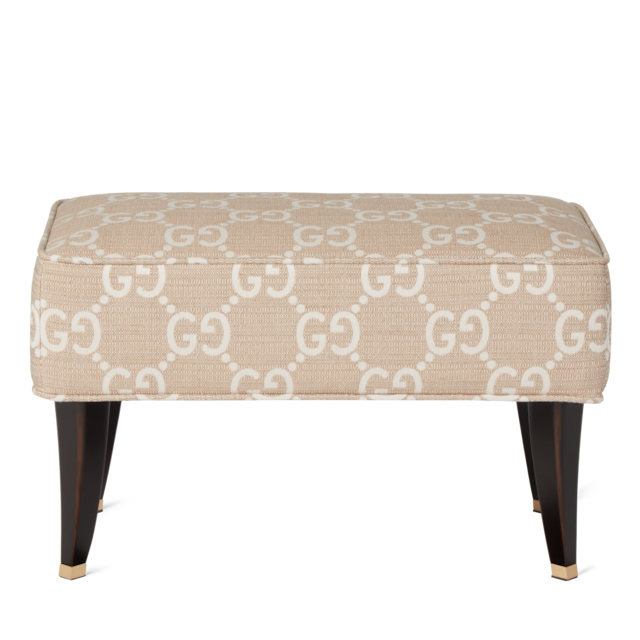 GG jacquard stool