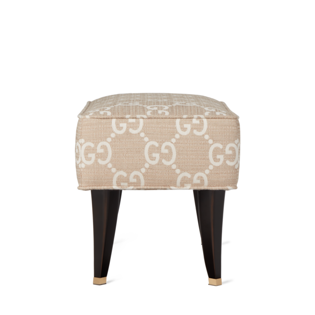 GG jacquard stool