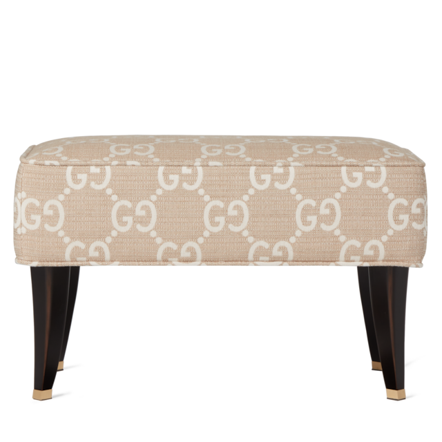 GG jacquard stool