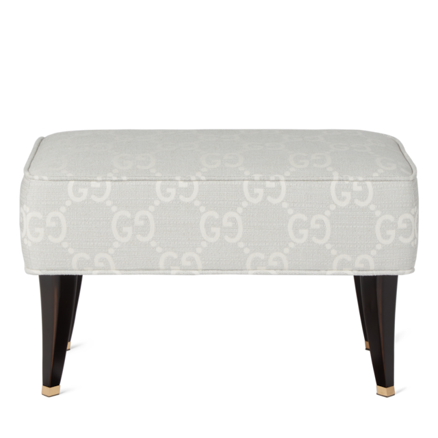 GG jacquard stool