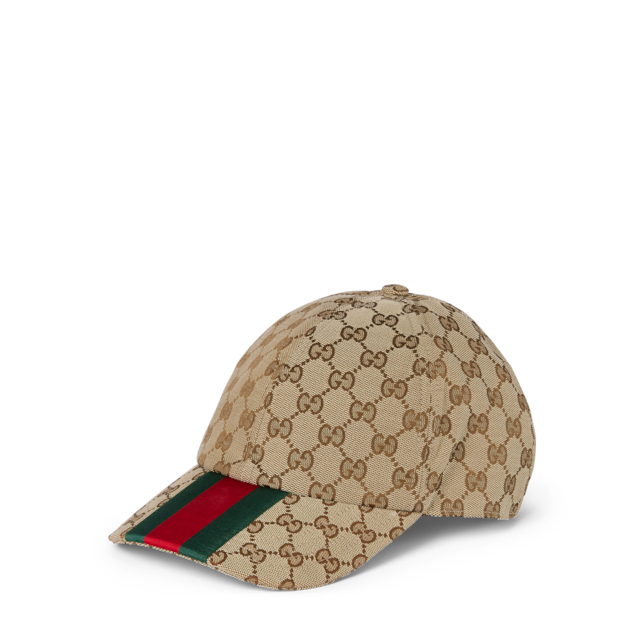 GUCCI (グッチ) オリジナルGGキャンバス ベースボール キャップ