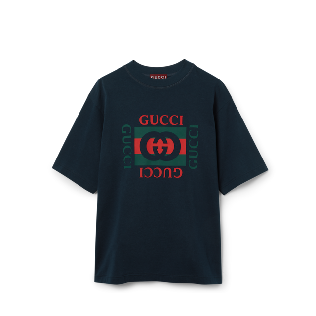 レビュー高評価アイテム特集｜ファッション通販 GUCCI SEXINESS プリント オーバーサイズ Tシャツブラック トップス
