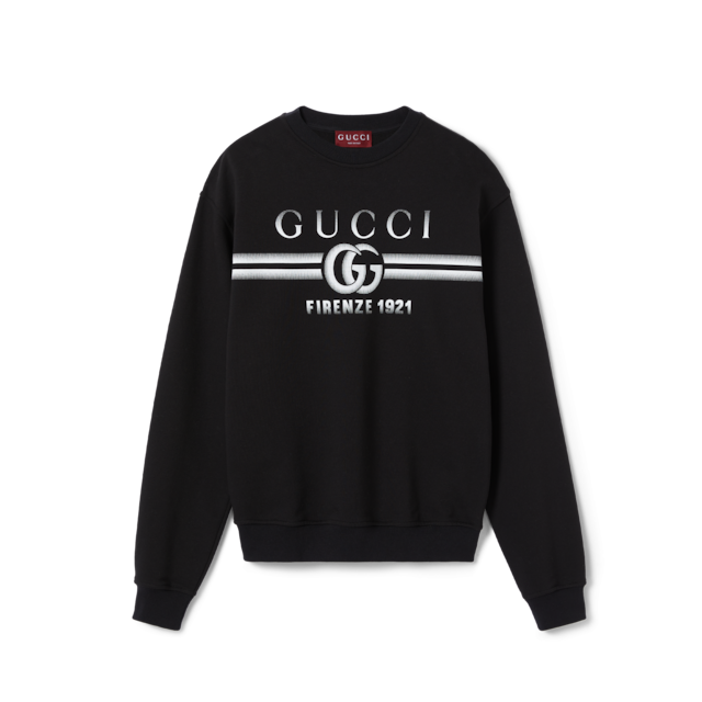 SchaferandweinerShops Germany - Navy blue Zip - GUCCI logo