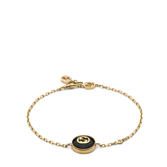 GUCCI 1800L White Dial Gold Bangle Watch Swiss Made Quartz