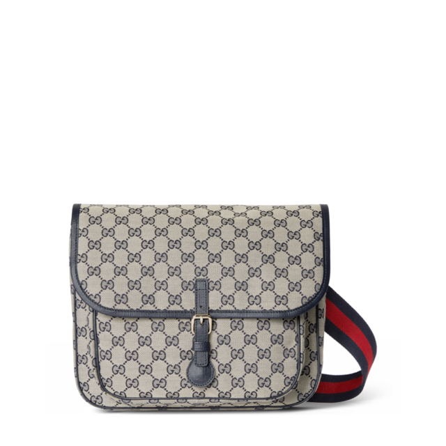 [GUCCI] グッチ MESSENGERBAGS Gucci Zip Top Messenger Bag GG Coated Canvas Authen | eBay