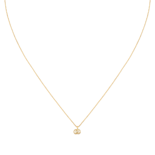オンライン限定 GGランニング 18K ネックレス 18K ピンク