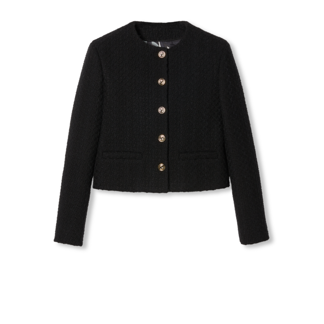 ダブルカシミア ジャケットダークグレー | GUCCI公式