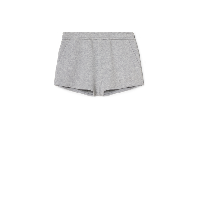 Cotton piquet shorts with Web in light blue | GUCCI® US