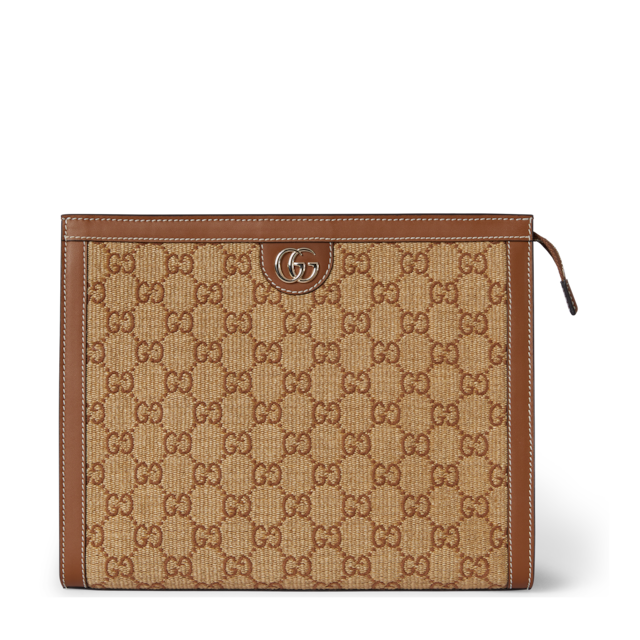 【関税&送料込】Gucci Gg Supreme Fabric Ophidia Clutch Vintage Gucci GG Supreme Ophidia Clutch Beige Coated Canvas