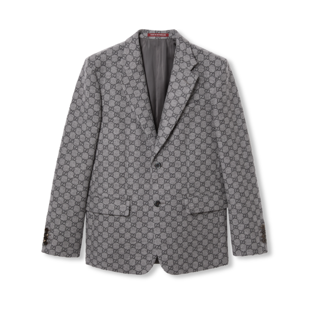 2005年秋冬 Gucci グッチ ベルベット ジャケット 46