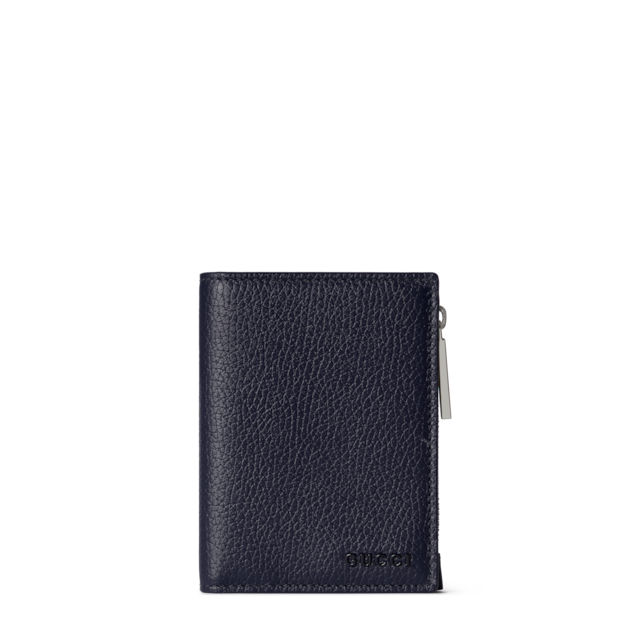 日本限定 GUCCI ロゴ コインウォレットダークグリーン レザー