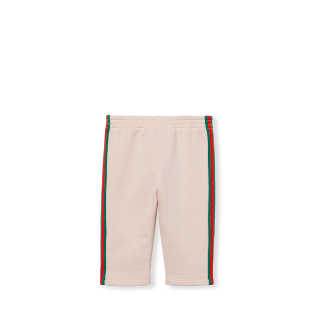 Baby cotton jogging pant in dark blue | GUCCI® US