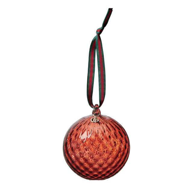 Murano glass baubles, set of two