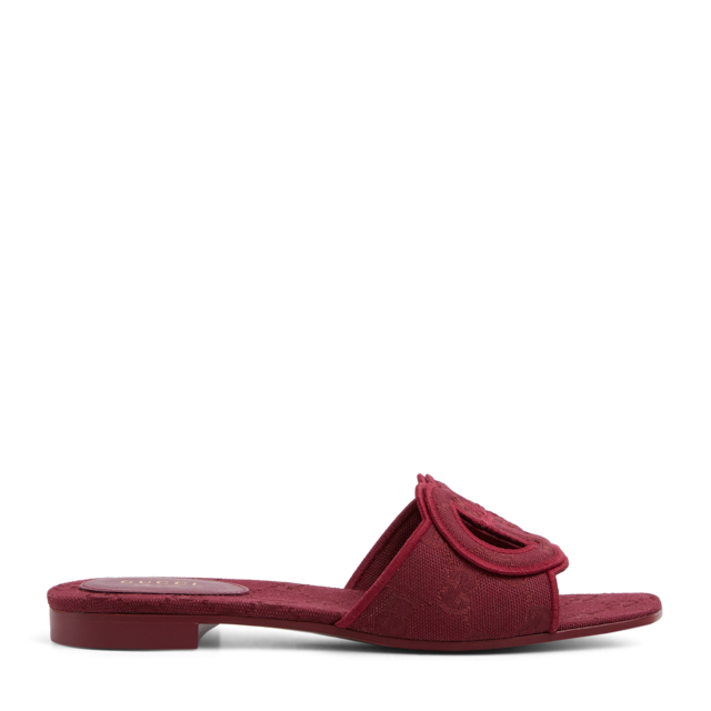 Women's Interlocking G slide sandal