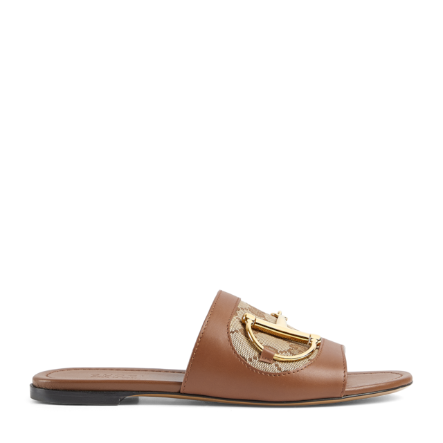 Women's slide sandal with Horsebit
