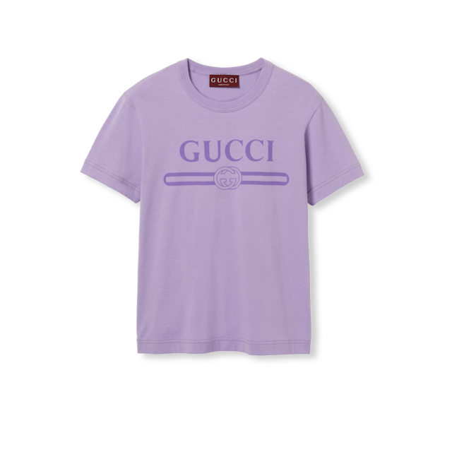 注目の新作【GUCCI】エンブロイダリー ソフトジャージー Tシャツ エンブロイダリー ソフトジャージー Tシャツホワイト | GUCCI公式