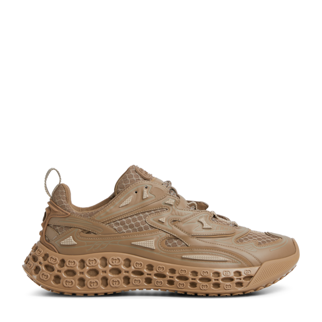 Men's Gucci cub3d sneaker in grey Demetra and mesh | GUCCI® US