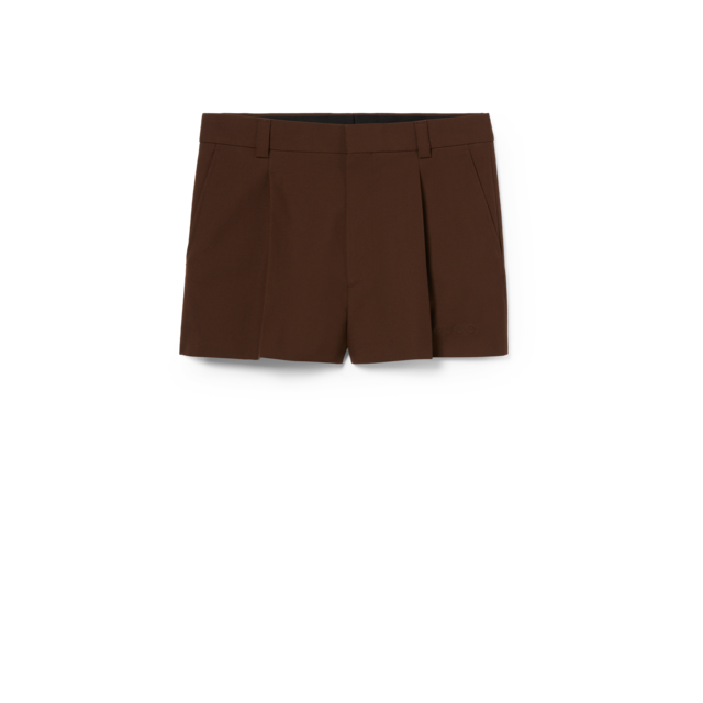 グッチ ウールショートパンツ ダークグレー ウールツイル ショートパンツダークグレー | GUCCI公式