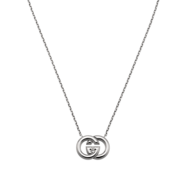 Gucci Interlocking pendant necklace in 925 sterling silver