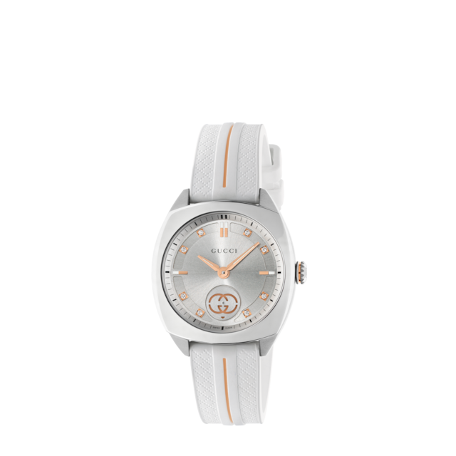 グッチ インターロッキング〕ウォッチ 29 mmスチール | GUCCI公式