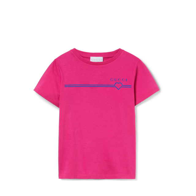 GUCCI チルドレン Tシャツ 女の子 150 12 グッチ GUCCI カットソー チルドレンズ グッチロゴ Tシャツ 赤