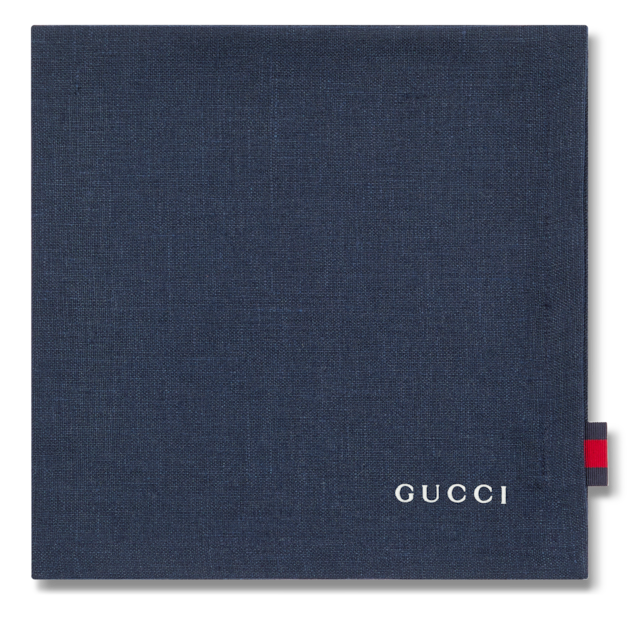 Linen placemat and napkin