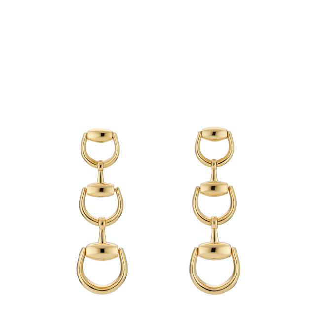 ファッション人気ブランドランキング グッチ インターロッキング〕18K ピアス18K イエローゴールド アクセサリー