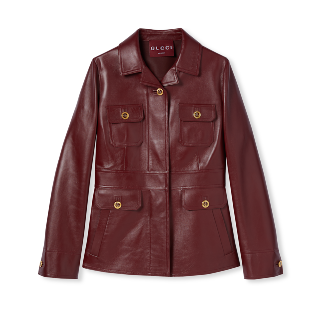 スーツ GUCCI Women Jackets 754866ZANGH 2498 BROWN Suede jacket with Horsebit in brown | GUCCI® Canada