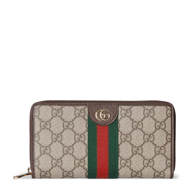 GUCCI 〔オフィディア〕 ジップアラウンドウォレット オフィディア〕GG ジップアラウンドウォレットGGスプリーム