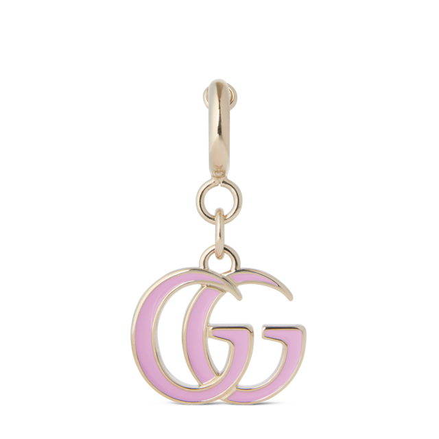 ハートシェイプ キーチェーンマルチカラー レザー | GUCCI公式