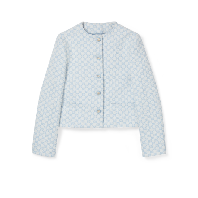 コットンドリル ジャケットベージュ | GUCCI公式