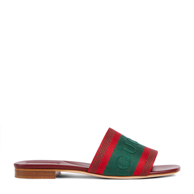 Women's slide sandal with Web