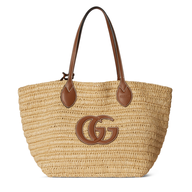 Woven medium tote bag
