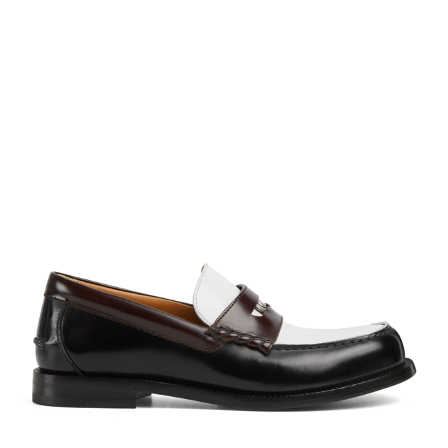GUCCI ローファー ダークブラウン サイズ37 グッチ ホースビット 1953〕メンズ ローファーダークブラウン