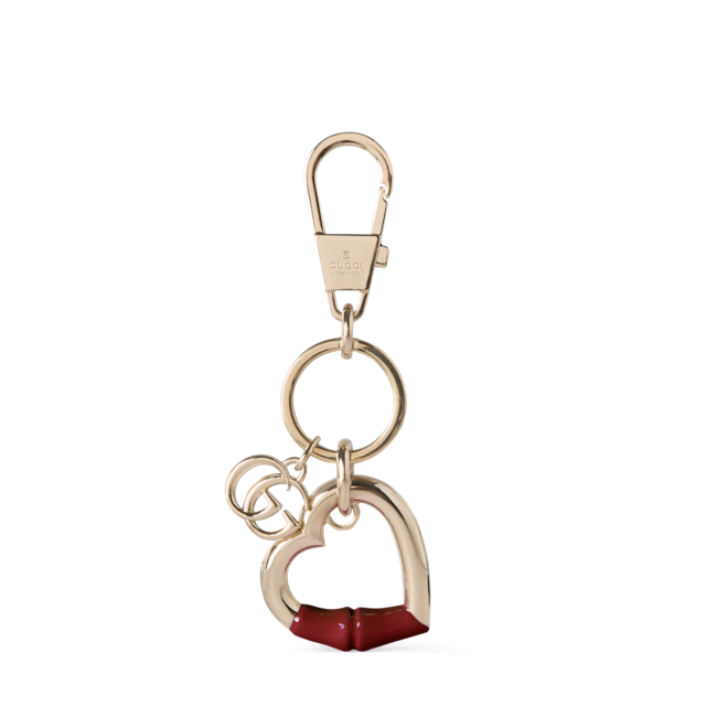 国内直営**GUCCI**ハートシェイプ キーチェーン org.jpg
