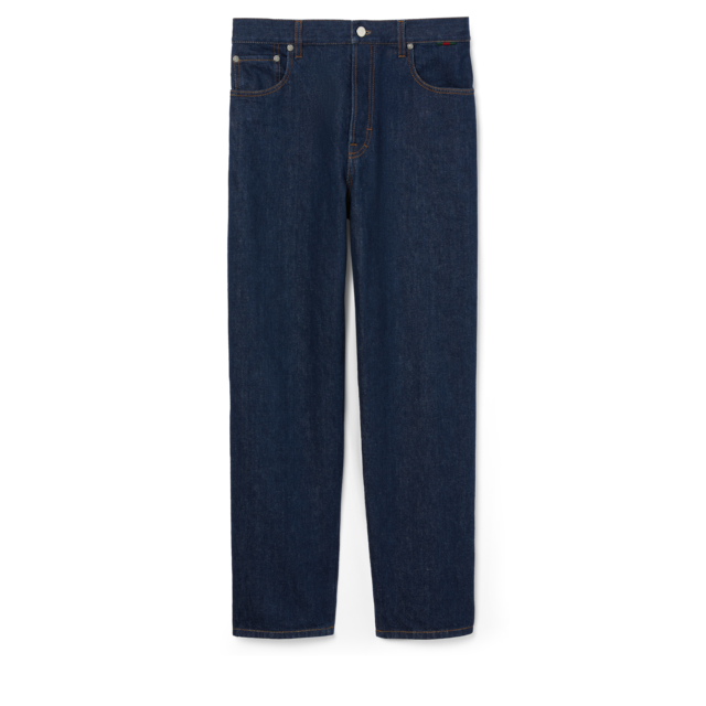 GGコットンデニム ジャカード シャツブラック | GUCCI公式