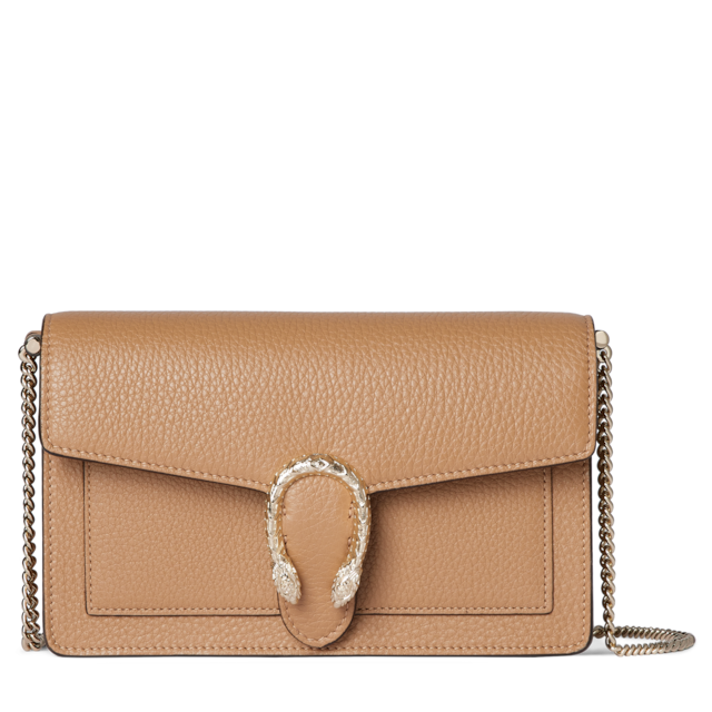 White Leather Dionysus Mini Chain Bag | GUCCI® SG