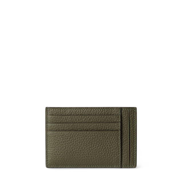 GG zip card case with GG detail in beige and ebony Supreme