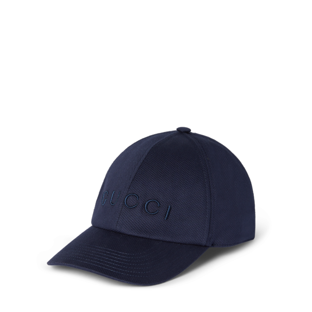 GUCCI ロゴ付き ナイロン ベースボールキャップブラック | GUCCI公式