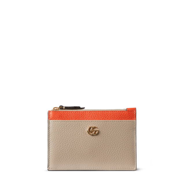 グッチGUCCI グッチ GGマーモント キーケース　オレンジ グッチレディース 財布・小物〔GGマーモント〕レザー キーケース