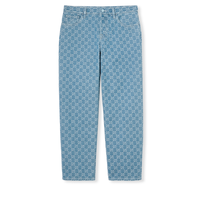 グッチ レディース ウェアGGデニム ジャカード スカート | GUCCI公式