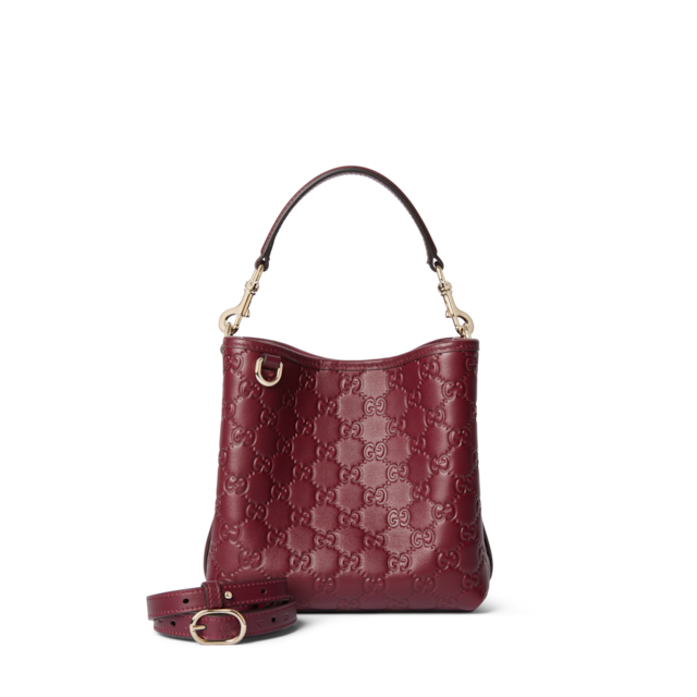【GUCCI】GG レザー バケットバッグ Gucci」のミニバケットバッグ | Numero TOKYO