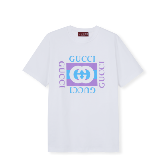 【GUCCI】LOGO PRINTED T-SHIRT●837959XJHGY9081 837959_XJHGY_9081_001_100_0000
