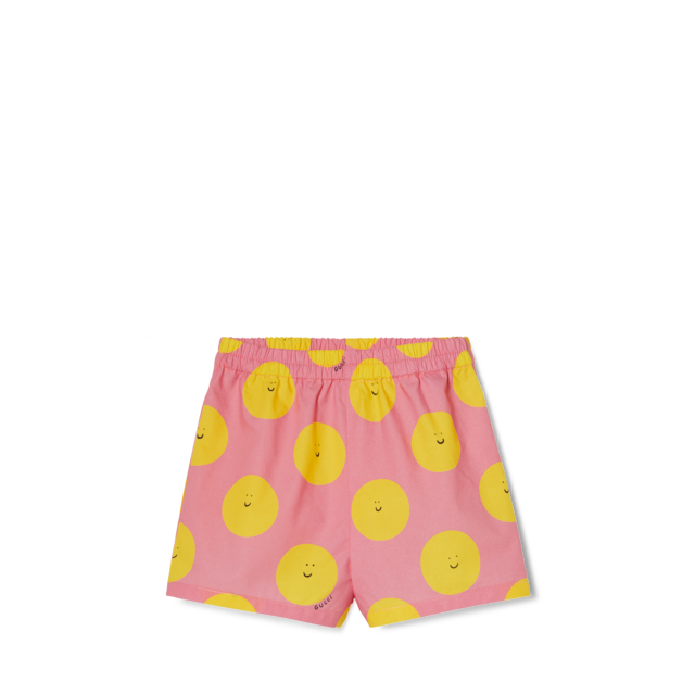 Baby GG denim shorts in blue and ivory | GUCCI® US