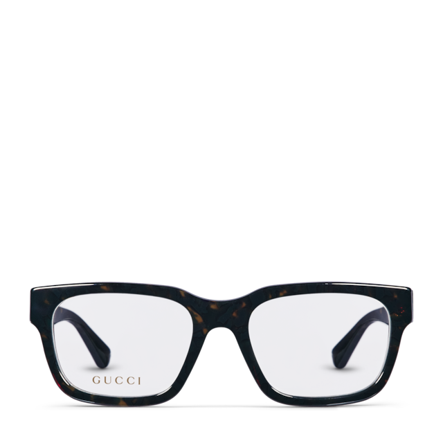 Rectangular optical frame in black | GUCCI® US