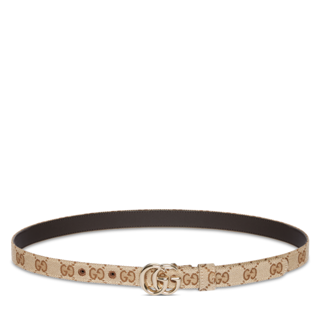 国内即送 GUCCI GGスプリーム ダブルG ベルト 400593 ダブルG ワイドベルトブラック レザー | GUCCI公式