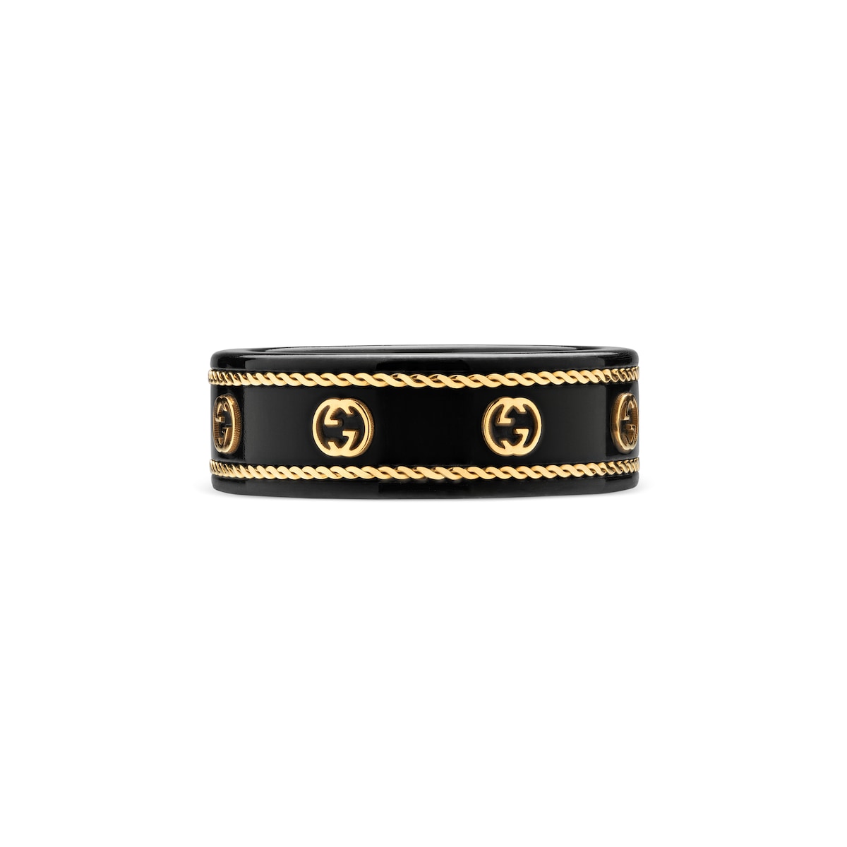 Gucci Icon 18k Ring With Interlocking G