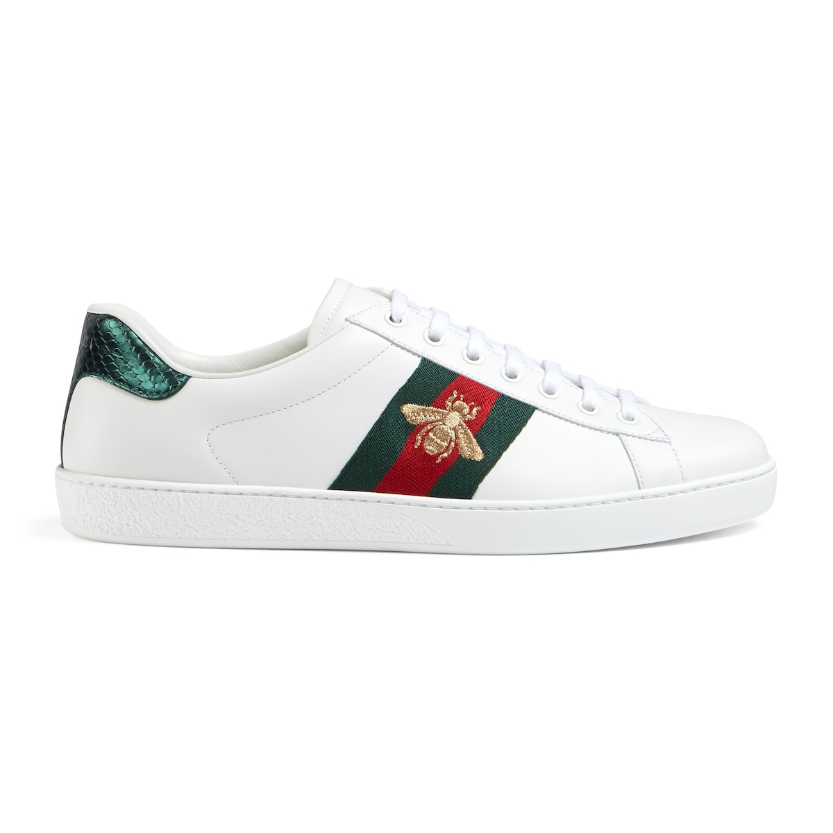 Gucci Ace Sneaker With Bee